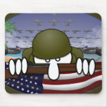 World War 2 Kilroy Mousepad