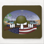 World War 2 Kilroy Mousepad mousepads