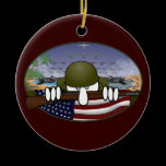 World War 2 Kilroy Ornament