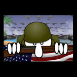World War 2 Kilroy Poster- Small posters