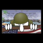 World War 2 Kilroy Sticker stickers