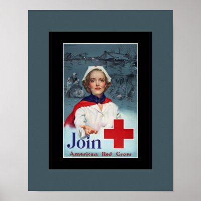 A Call to help the Red Cross during World War 2. This poster is 16 X 20, 