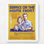 World War 2 Service on the home front Poster Mousepads
