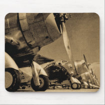 World War II Airplanes mousepads