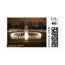 World War II Memorial Postage postage by TravelPhotos World War II Memorial Postage postage