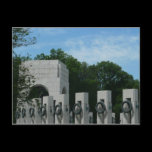 World War II Memorial Postcard