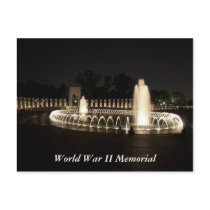 World War II Memorial Post Cards