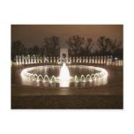 World War II Memorial Postcard