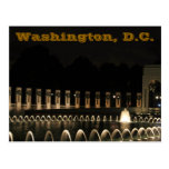 world war II Memorial Postcard