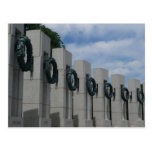 World War II Memorial Postcard