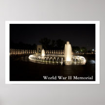 World War II Memorial Print