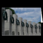 World War II Memorial Wreaths Card