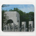 World War II Memorial Wreaths Mousepad