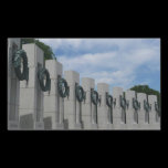 World War II Memorial Wreaths Sticker