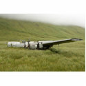 World War II plane wreckage on Atka Island photo sculptures
