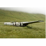 World War II plane wreckage on Atka Island Acrylic Cut Outs