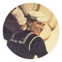 World War II Sailor stickers by RetroCommunications World War II Sailor stickers