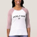 Ladies 3/4 Sleeve Raglan (Fitted)