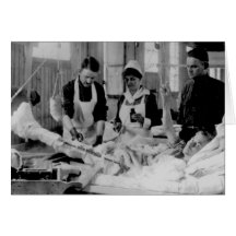 World War One Nurse Field Hospital Greeting Card
