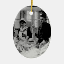 World War One Nurse Field Hospital Christmas Tree Ornament