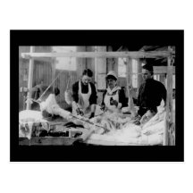 World War One Nurse Field Hospital Post Card
