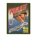 World War Postcards, War Bonds Japan poster