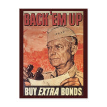 World War Postcards, War Bonds Poster