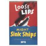 World War Poster Calendar 2012