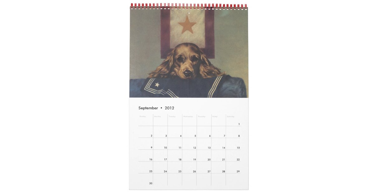 World War Poster Calendar 2012 Zazzle