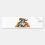 world war two battle tank retro style bumper sticker