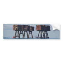 World War Two Estuary Defences Bumper Sticker