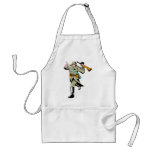 World war two Russian soldier with rifle Aprons