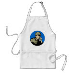 world war two soldier walkie talkie radio aprons