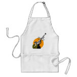 World war two soldier with anti-aircraft gun aprons