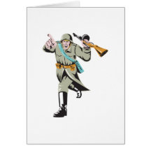 World War Two Soviet Soldier Cards