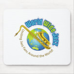 World Wide Jazz Mouse Pad