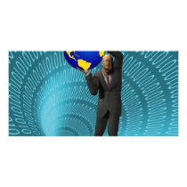World Wide Web Access Custom Photo Card
