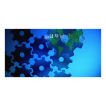 World Wide Web Photo Card Template