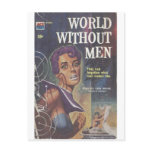 World Without Men - '60s lesbian pulp novel postcards