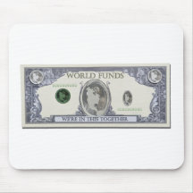 WorldDollars010911 Mouse Pad