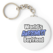 World's Awesomest Boyfriend Key Chains