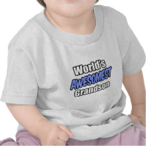 World's Awesomest Grandson T Shirt