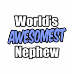 World's Awesomest Nephew t-shirts