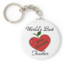World's Best 6th. Grade Teacher Key Chain