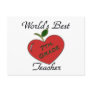 World's Best 7th. Grade Teacher Postcards