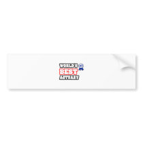 World's Best Actuary Bumper Sticker