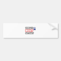 World's Best Actuary Bumper Sticker