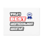World's Best Anesthesiologist Assistant Postcards