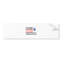 World's Best Astronomer Bumper Stickers