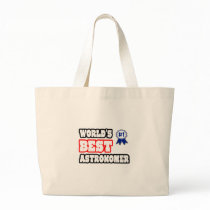 World's Best Astronomer Canvas Bags